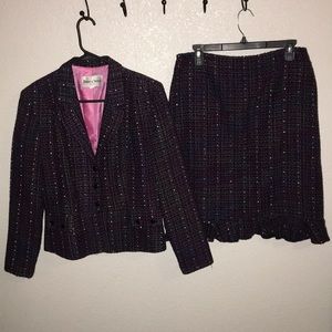 2 piece matching blazer and skirt size 10